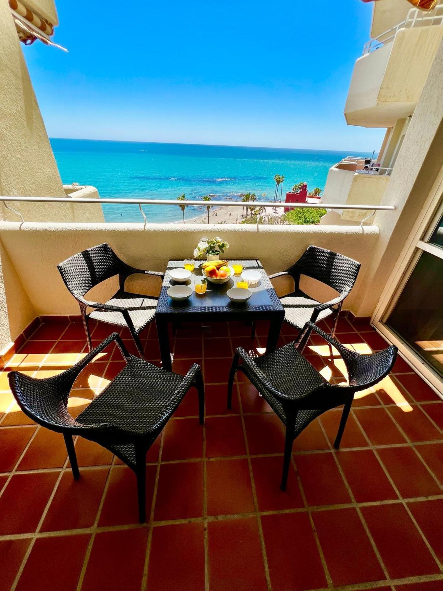 Frontal Sea View Apartment Benalbeach Benalmadena Luaran gambar